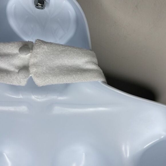 FABLETICS Dress Womens Small S White Terry Island Halter Mini Cotton Blend - Picture 7 of 11